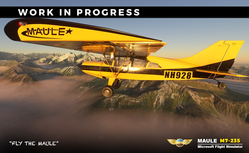 Watch Official Trailer for Pilot Experience Sim's Maule M7-235