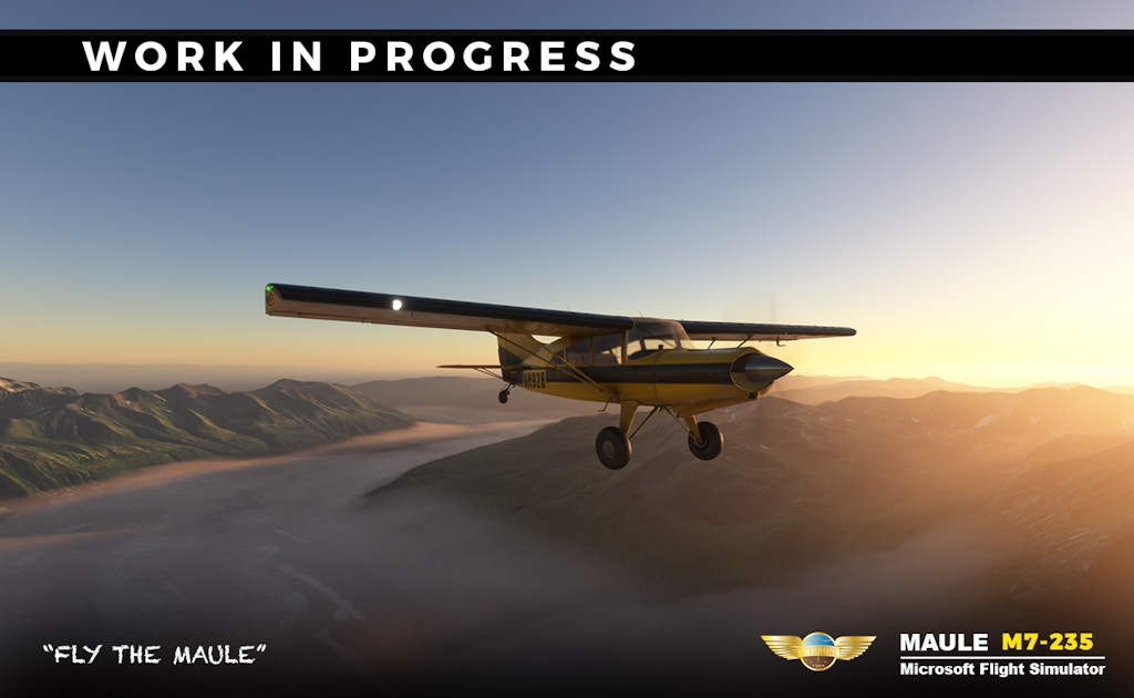 Watch Official Trailer for Pilot Experience Sim's Maule M7-235