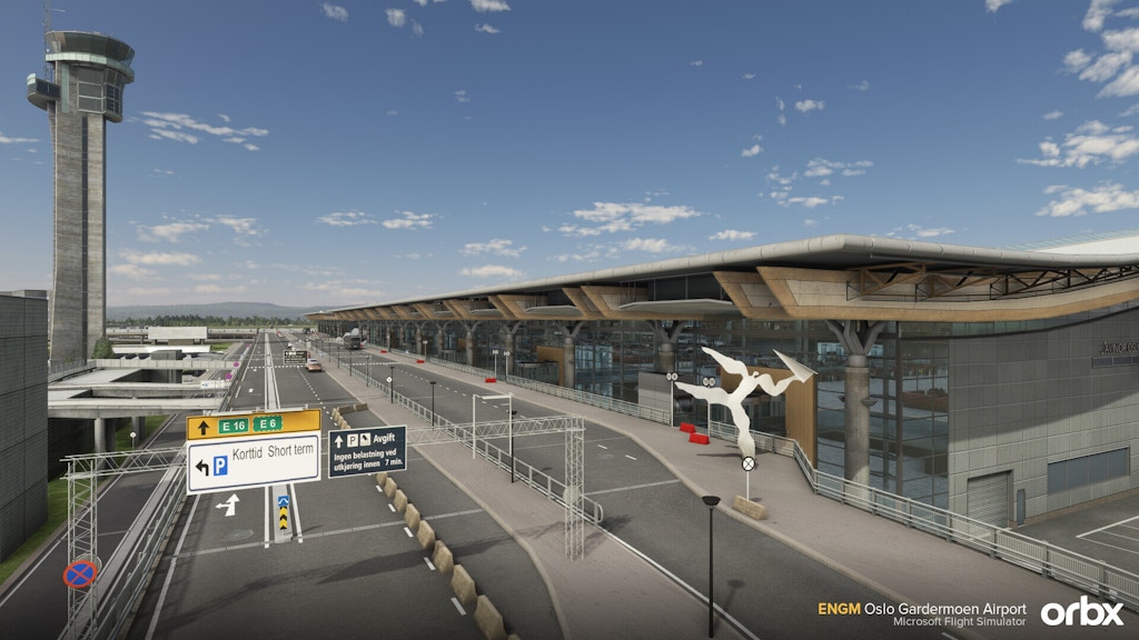 Orbx Releases Oslo Gardermoen Airport for MSFS