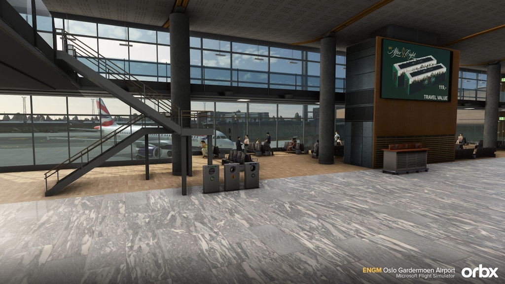 Orbx Releases Oslo Gardermoen Airport for MSFS