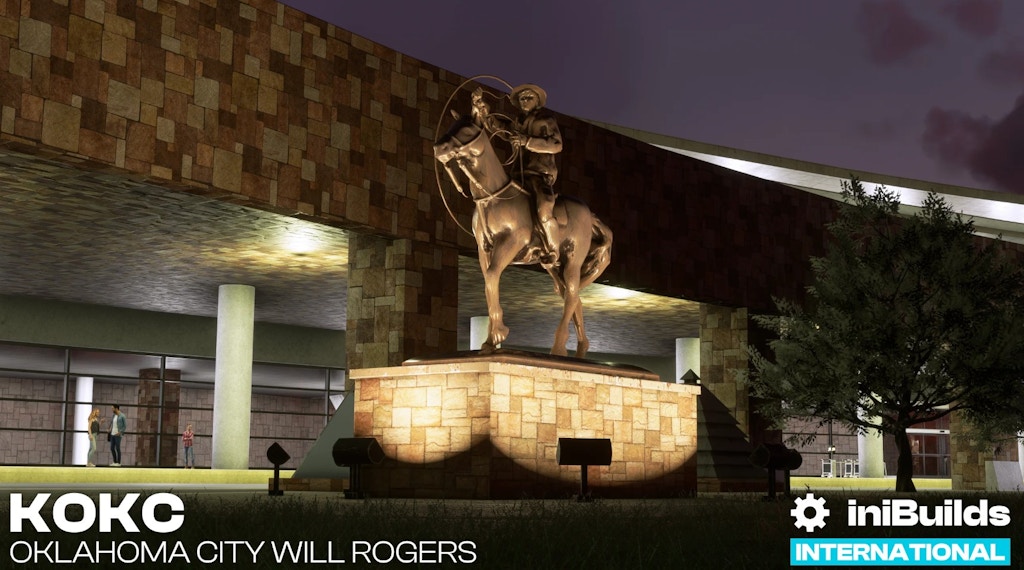 iniBuilds KOKC for MSFS