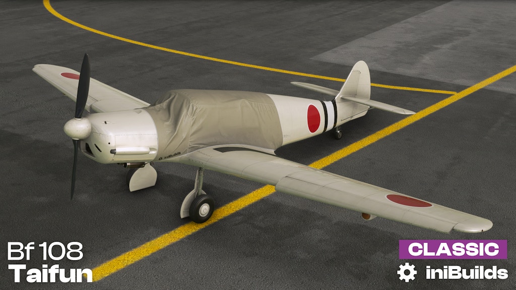 iniBuilds Releases Bf 108 Taifun for MSFS