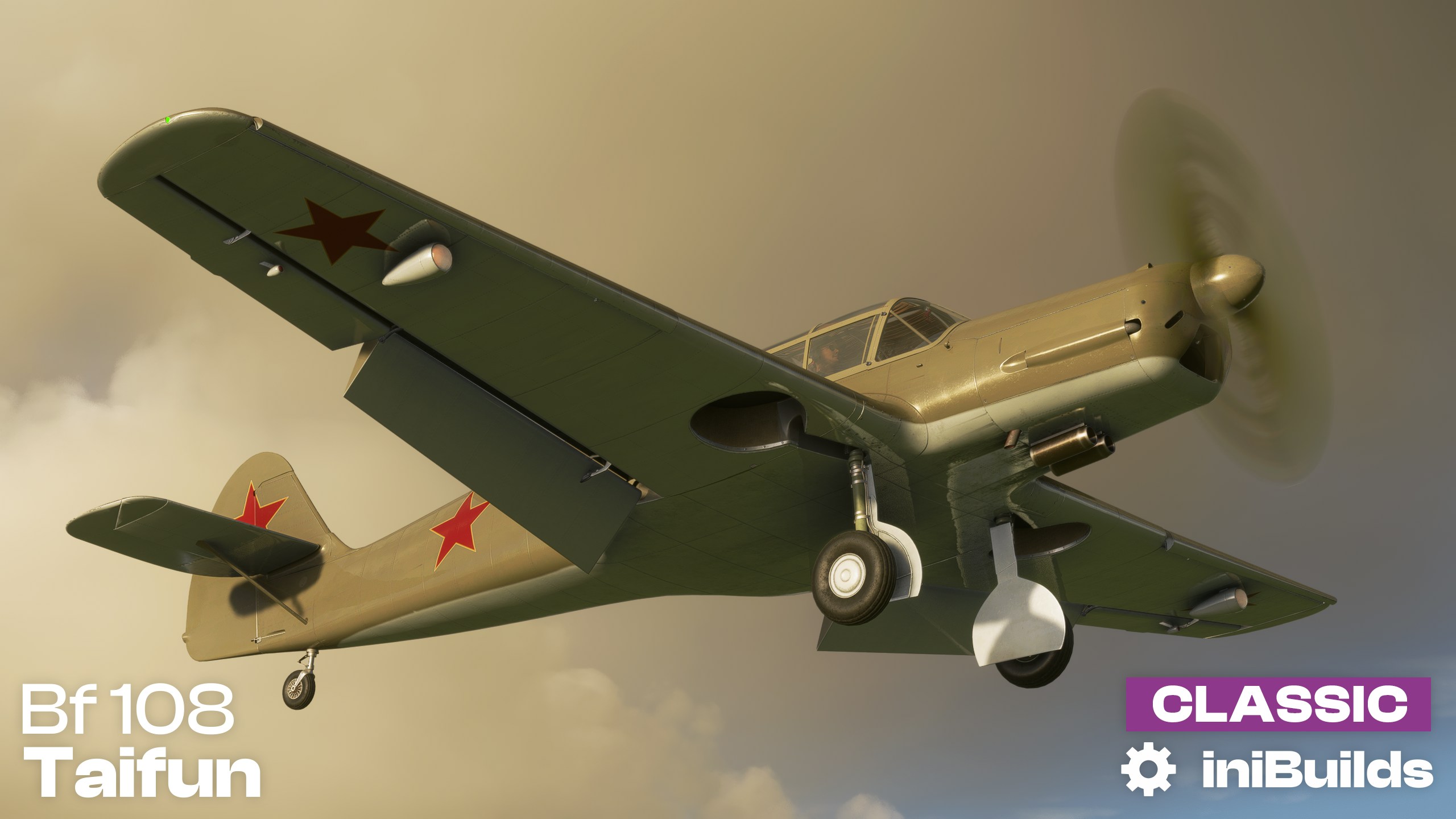 iniBuilds Announces Bf108 Taifun