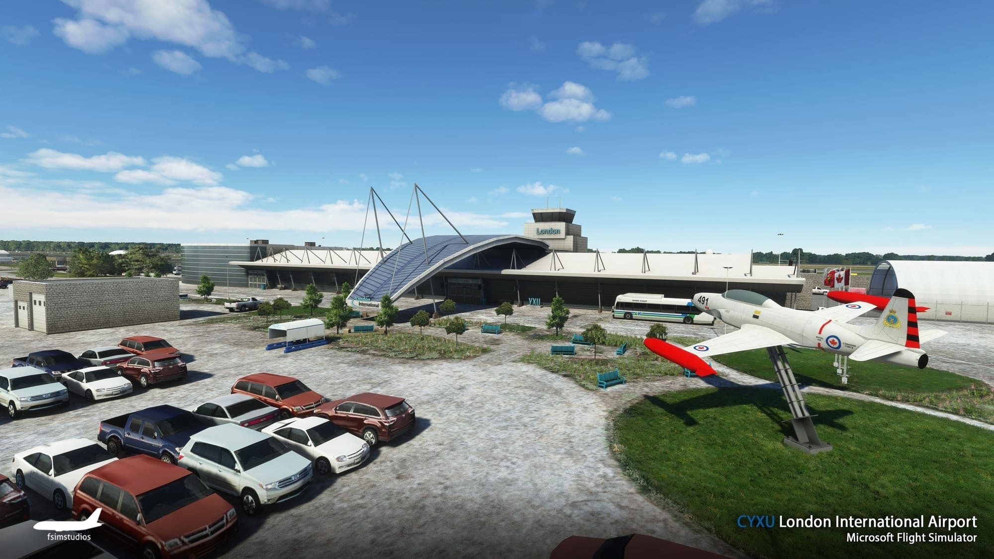 FSimStudios Releases London International Airport (CYXU) for MSFS