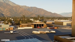 Axonos Releases Palm Springs International Airport for MSFS