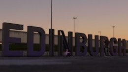 Pyreegue Dev Co. Updates Edinburgh Airport for MSFS