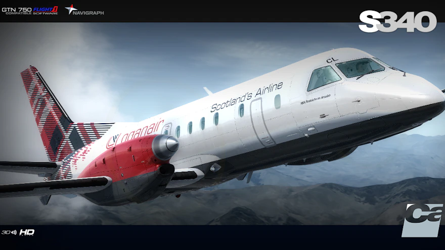 Carenado Saab S340 Released