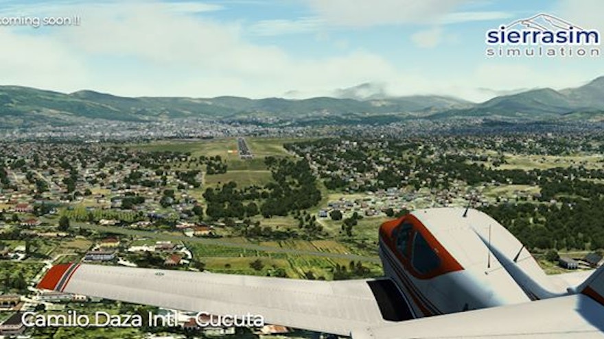 Sierrasim Simulation Announces Camilo Daza International Airport for P3D