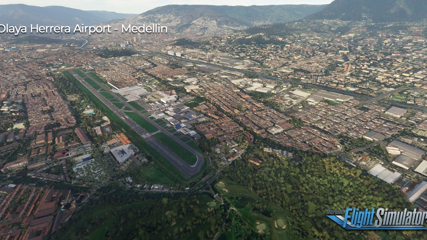 Sierrasim Simulations Releases Olaya Herrera Airport for MSFS