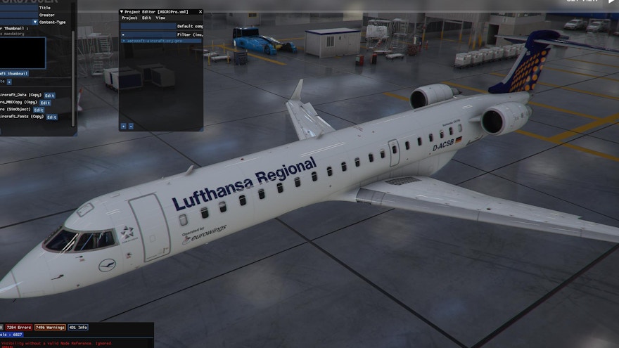 Aerosoft Teases New CRJ for MSFS Preview