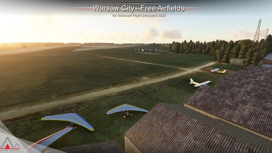 Drzewiecki Design Releases Free Warsaw City Airports for MSFS