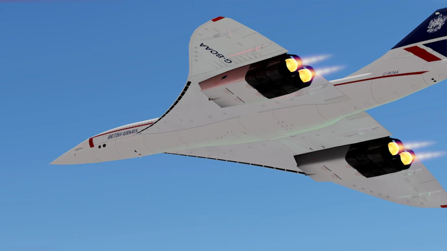 DC Designs Concorde Previews in P3D