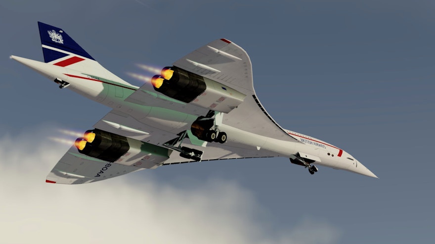 DC Designs Concorde Released for FSX/P3D