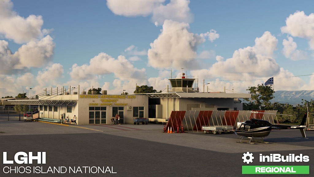 iniScene Releases Chios Airport for MSFS