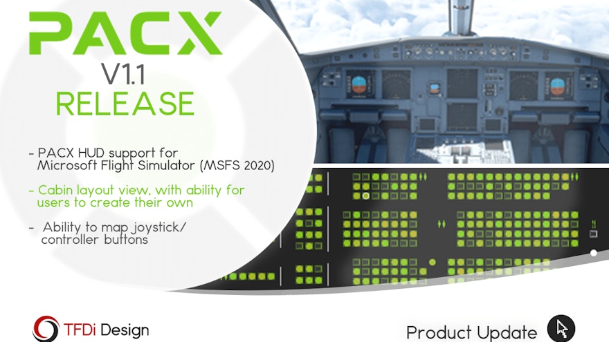 TFDi PACX Updated to 1.1