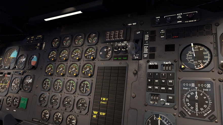 Just Flight Previews New Lighting Plugin on BAe 146