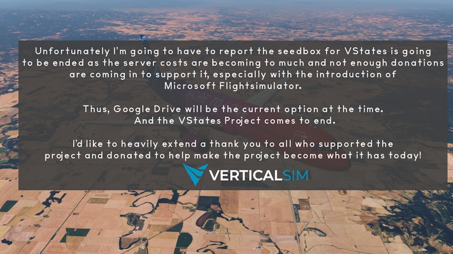 Verticalsim Announces End of VStates Project