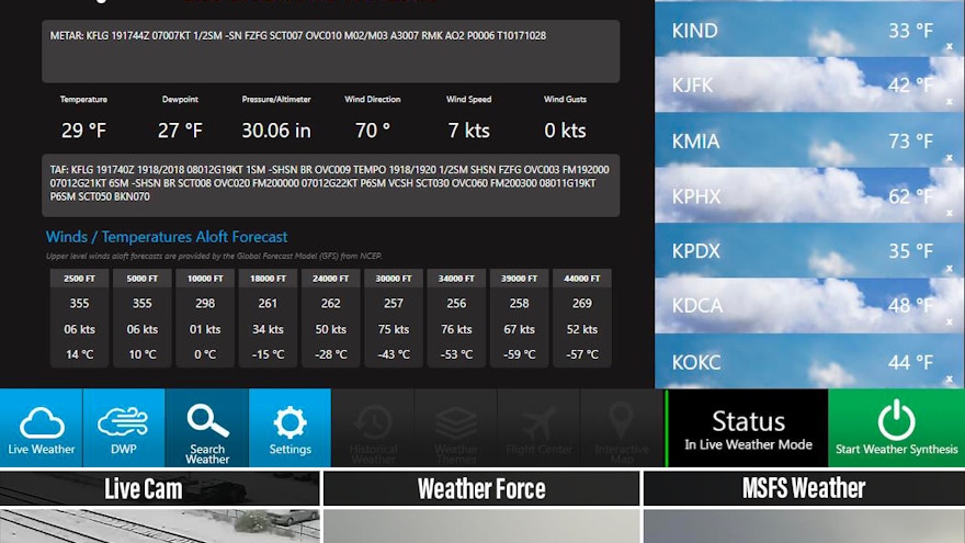REX Simulations Releases Weather Force V1.3 for MSFS