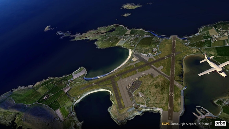 Orbx Previews Sumburgh (EGPB) for X-Plane 11