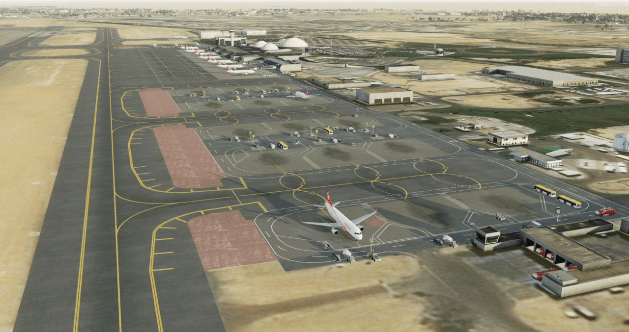 Iron Sim Previews Sharjah Airport for P3D - FSElite