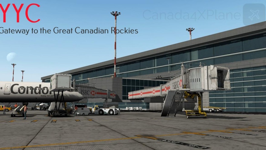 Canada4XPlane CYYC Calgary Released