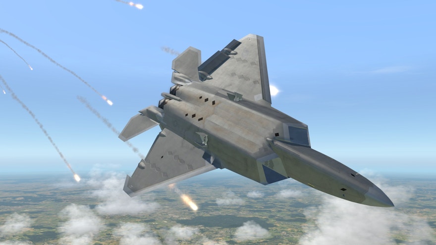 AOA Simulations Releases F-22 Raptor