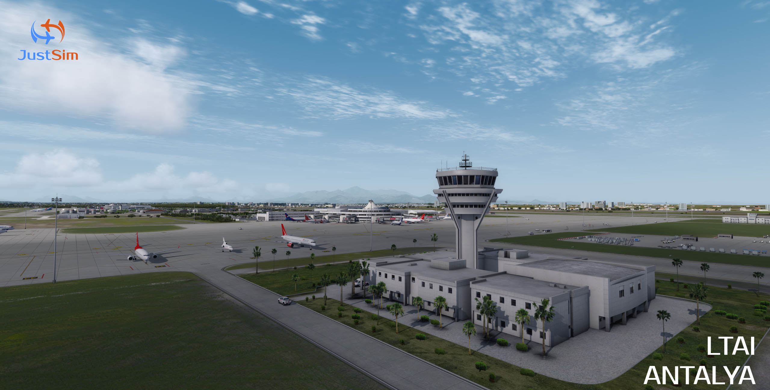 JustSim Releases Antalya International Airport LTAI FSElite