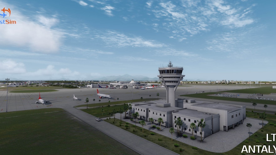 JustSim Releases Antalya International Airport LTAI