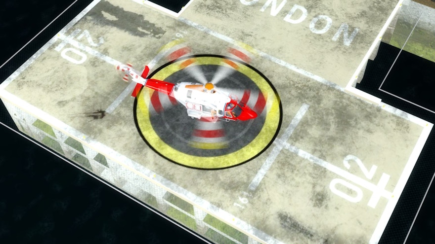 Charity Scenery Releases London Heliport (EGLW)