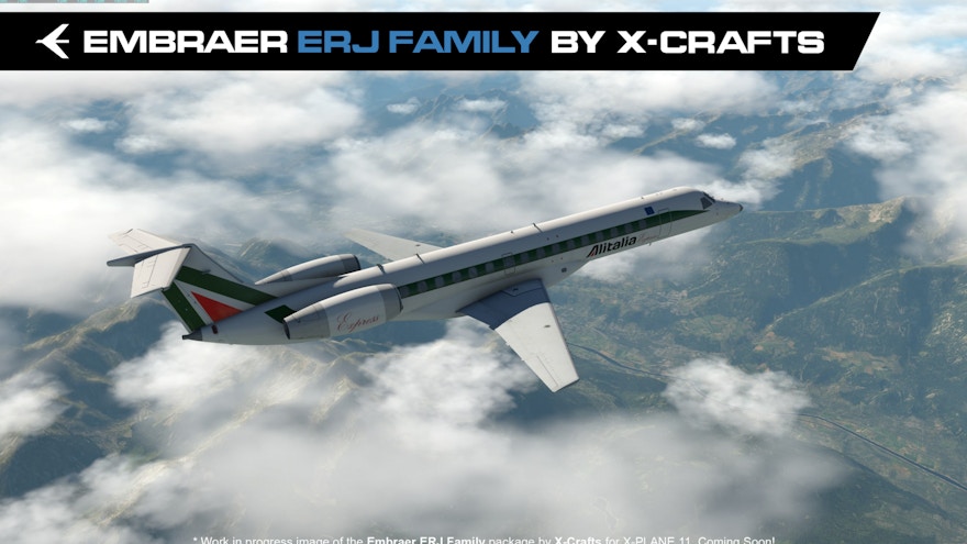 X-Crafts Updates ERJ Family To Version 1.1.4