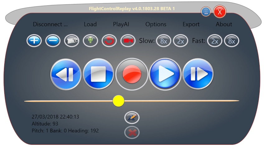 FlightControlReplay Version 4.5 Details