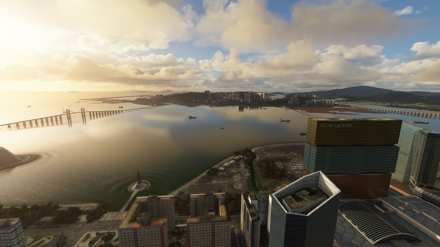 SamScene3D Releases Macau City and Airport for MSFS
