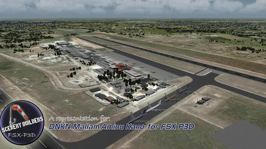 FSXcenery Releases Mallam Aminu Kano (DNKN) for FSX and P3D