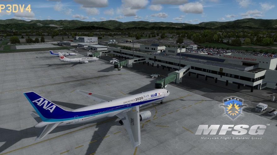 Malaysian Flight Simulator Group Releases Kochi Ryoma Airport (RJOK) on FSX/P3D
