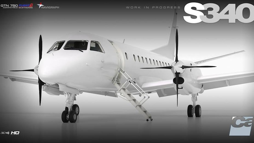 Carenado announces Saab 340 project!