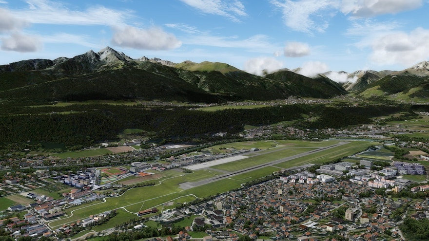 JustSim Releases Innsbruck (LOWI) Update for Prepar3D
