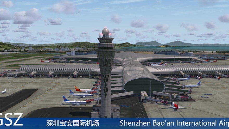 (Updated) WF Scenery Studio Releases Shenzhen ZGSZ Airport