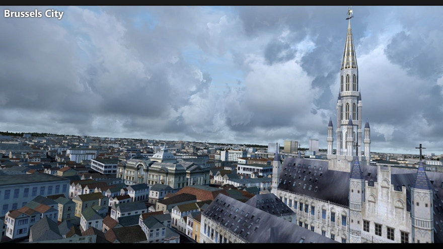 Prealsoft Releases HD Cities Brussels for FSX and Prepar3D V4