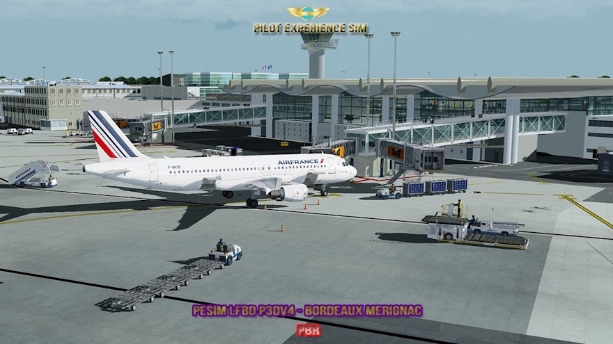PESIM Releases Bordeaux LFBD Airport