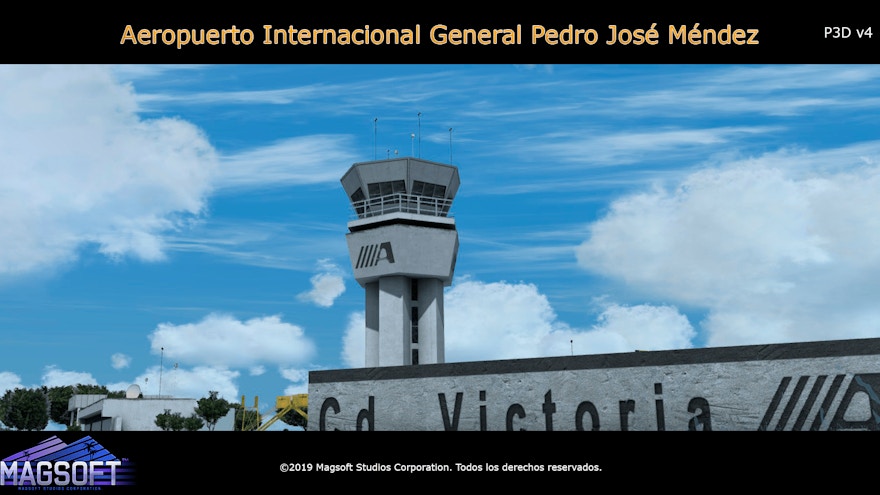 MagMexico Releases Ciudad Victoria Airport for FSX and Prepar3D V4
