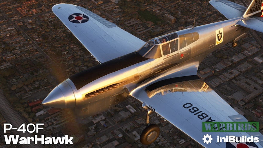 iniBuilds Updates P-40F WarHawk for MSFS