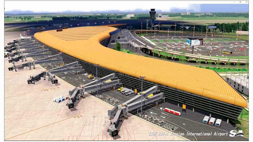 StarAtlas Releases Hefei Xinqiao Airport for X-Plane