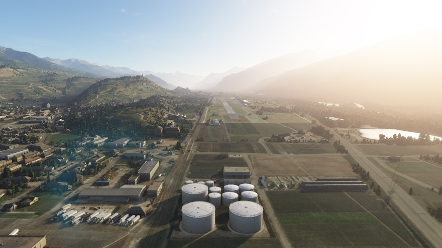 Redwing Simulation Releases Sion Airport for MSFS