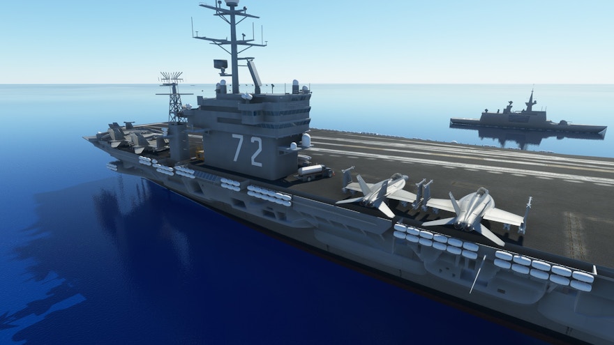 Hard Deck Simulations Releases Functional Aircraft Carrier for MSFS