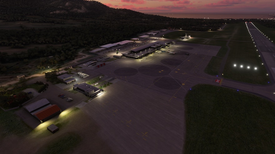 VREF Simulations Releases Calvi St. Catherine Airport for MSFS