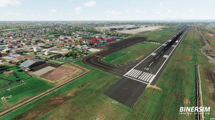 BinerSim releases Syamsudin Noor International Airport for P3D and FSX
