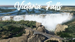 Jeppeson2001 Release Victoria Falls Scenery Pack for MSFS