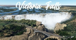 Jeppeson2001 Release Victoria Falls Scenery Pack for MSFS