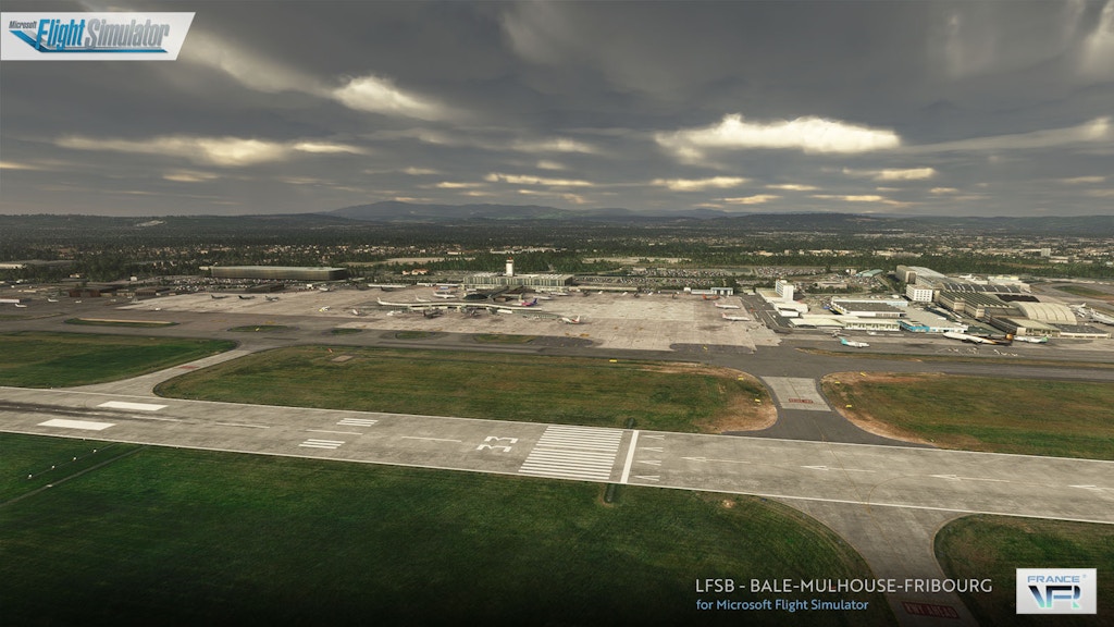 France VFR Releases Basel Mulhouse Airport for MSFS