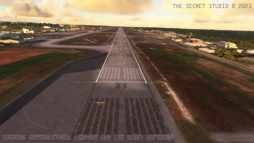 The Secret Studio Released Kuching International Airport for MSFS